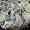 クックW4ULV6☆'s cooksnap of when they made 超簡単鶏肉のクリーム煮.