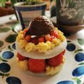 カバゴン's cooksnap of when they made ☆クリスマスケーキに白いロールケーキ☆.