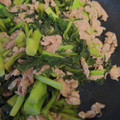 ハンクスさん's cooksnap of when they made *かき菜と豚肉の炒め煮*.