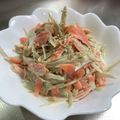ちびすけ母's cooksnap of when they made ごぼうの味噌マヨサラダ.