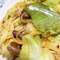 67luna's cooksnap of when they made 醤油麹で簡単ベーコン春キャベツ和風パスタ.