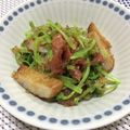 フジぽん's cooksnap of when they made 三つ葉とさつま揚げのお浸し.