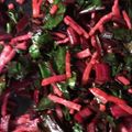 ちゃぎー's cooksnap of when they made 簡単！ビーツとベーコン炒め.