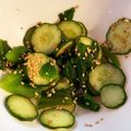 ひびやんかっか's cooksnap of when they made アイスプラントときゅうりの酢の物♪.