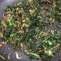 茶々くりこ。's cooksnap of when they made めちゃウマ！！春菊の胡麻油炒め♪！！.