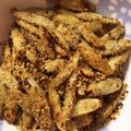 ぷりんだんご's cooksnap of when they made ♫カリカリ♡ごぼうのチーズ焼き♫.