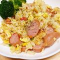 hitomi♪＊'s cooksnap of when they made 冷凍えびピラフde洋食屋さんおうちカフェ.