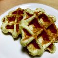 クック53ZJ2P☆'s cooksnap of when they made ボウルひとつで簡単ワッフル☆.