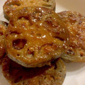 3人の幸せママ's cooksnap of when they made れんこんのつくね乗せ照り焼き.