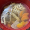 うなちゃん！'s cooksnap of when they made 具だくさん！野菜たっぷりお吸い物.