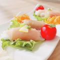 ☆momociim☆'s cooksnap of when they made 食べるのが楽しい✨大根の生ハム巻きサラダ.