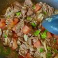 めかまはぉ's cooksnap of when they made 夏にピリッと♪サルサ風な牛肉炒め.