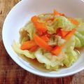 kitchenYUU's cooksnap of when they made 松山あげと春キャベツの煮浸し.