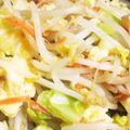 リデルさんさんご's cooksnap of when they made 豚肉ともやしの卵炒め☆.