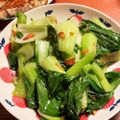 トモ２'s cooksnap of when they made 簡単作り置き！チンゲン菜の中華炒め.