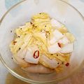 akoreana's cooksnap of when they made 基本のお漬物★白菜の塩漬け 浅漬け.