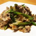 ありみりん♡'s cooksnap of when they made 新玉とアスパラの豚バラさっぱり炒め.