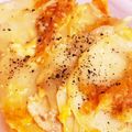 ㄘゅな's cooksnap of when they made 簡単おつまみ！じゃがいもチーズのガレット.