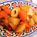 NEKOほっぺ's cooksnap of when they made 大根＆さつま揚げのおでん風煮.