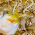 はんしょう07's cooksnap of when they made 豚肉と白菜の温たまうどん.