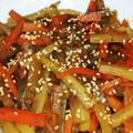 クックDAD's cooksnap of when they made 簡単！コンニャクと大根と人参のきんぴら.
