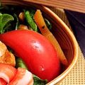 おうちごはん☆'s cooksnap of when they made ❁お弁当に❁ほうれん草と人参の白だし和え.