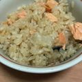 黄金の輝き亭's cooksnap of when they made 鮭と大葉香る楽ちん炊き込みご飯♡.