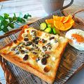 gomapon's cooksnap of when they made ✿レーズン入りクリームチーズトースト✿.