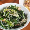 低カロ探検隊's cooksnap of when they made ほうれん草とベーコンの炒め物.