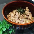 からあげパーティー's cooksnap of when they made 炊飯器で簡単！誰でも出来ちゃう牛丼の具.