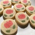まーめーかー's cooksnap of when they made お花の可愛いアイスボックスクッキー.