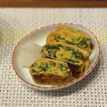 ちゃぴ♥'s cooksnap of when they made 簡単☆ほうれん草入り卵焼き.