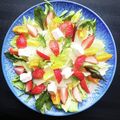 chako106HM's cooksnap of when they made いちごとレタスのカプレーゼサラダ.