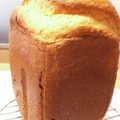 R＊Umama's cooksnap of when they made ホットケーキミックスで早焼ふわふわ食パン.