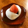 うたし's cooksnap of when they made レンジで簡単いちご大福.