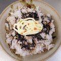 あたりめっこ's cooksnap of when they made 飲んだ後のちょい食べ昆布マヨラー油ご飯.