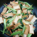 オデッタ's cooksnap of when they made 簡単！小松菜と厚揚げの甘辛炒め.