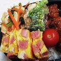 ふみはやおはる's cooksnap of when they made 余ったくずウインナーで卵焼き＠お弁当に.
