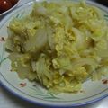 ふぇりな's cooksnap of when they made <簡単>新玉ねぎ・春キャベツの卵炒め.