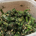 eruchee's cooksnap of when they made 子供が大好きなほうれん草の胡麻和え♡簡単.