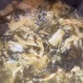 めいちママ＊'s cooksnap of when they made 絹ごし豆腐と高菜漬けのスープ.