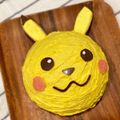 tamaiz's cooksnap of when they made ❤ピカチュー★ケーキ❤.