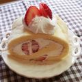 鈴まゆ's cooksnap of when they made 私の褒められ❤️ロールケーキ.