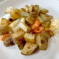 マロンクッキング♪'s cooksnap of when they made ポテトとシーフードのバター炒め.