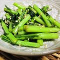 料理男子部🍻's cooksnap of when they made 簡単☆春菊の茎のきんぴら.
