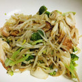 kacyan1's cooksnap of when they made もやしとちくわのマヨ炒め.
