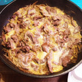 cococo710's cooksnap of when they made 牛肉とごぼうの柳川風.