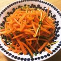 しのうさママ's cooksnap of when they made お弁当にも♪＊豆苗と人参のしりしり＊.