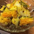 じゅぅーん's cooksnap of when they made カボチャ&レンコンの胡麻マヨ和えサラダ❤.