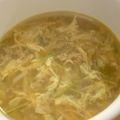 MULA's cooksnap of when they made カレーリメイク♪カレー卵スープ♪.